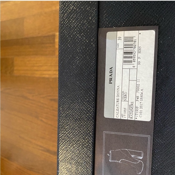 Prada Calzature Donna ankle bootie size 39 - Picture 2 of 8